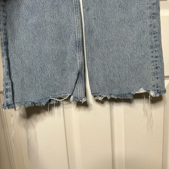 Agolde Mid Rise Relaxed Boot Cut Raw Hem Jeans - Curio - Size 29 - Picture 7 of 9